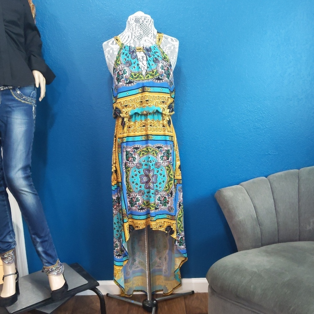 Emma & Michele dress high low